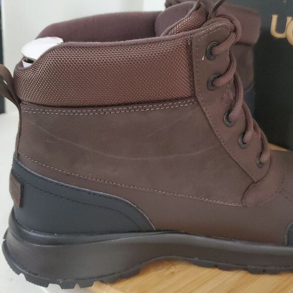 UGG Men's Emmett Waterproof Leather Duck Boot Stout Size 11 NIB - Picture 16 of 16